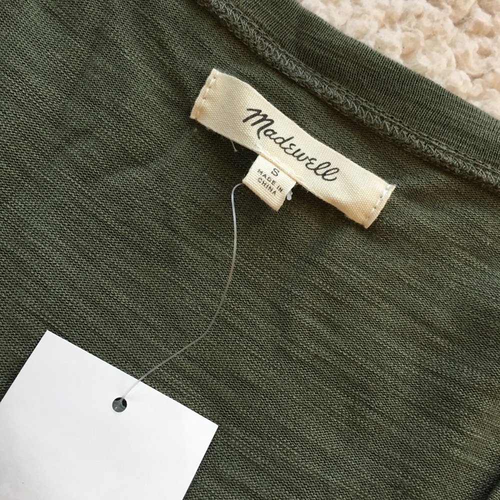 Madewell Sandwashed Tee Midi Dress, S - Picture 2 of 5